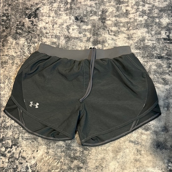 Under Armour Pants - Under Armour Gray Athletic Shorts Lightweight Moisture-Wicking